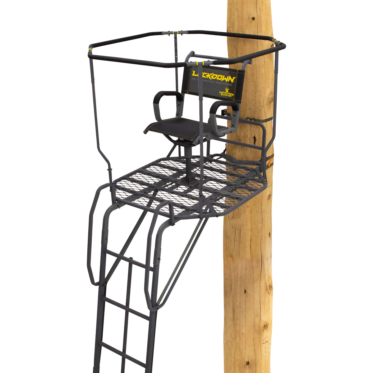 best ladder tree stand for the money Rivers Edge® LD204 Lockdown™ 21' 360 Ladder Stand
