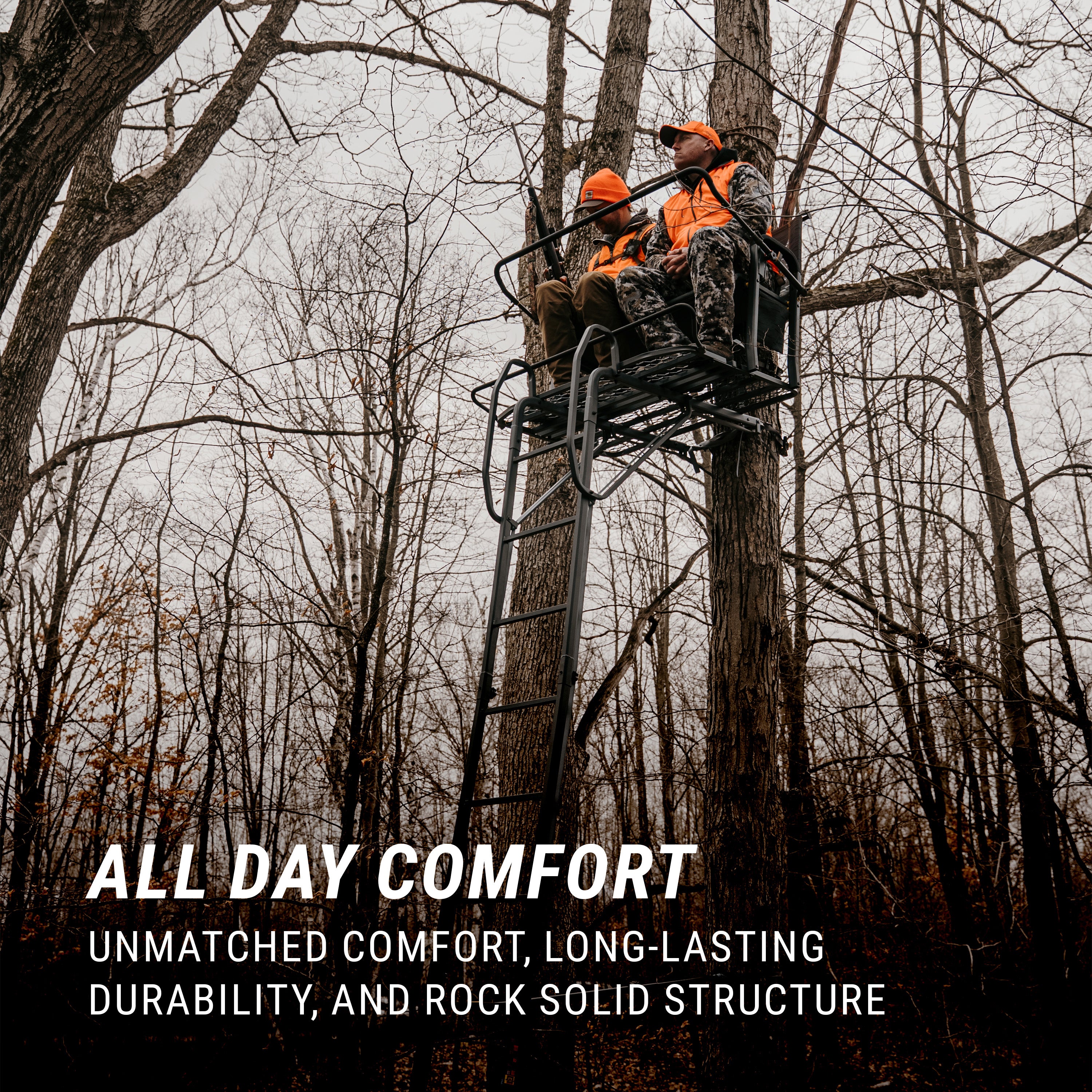 Rivers Edge® LD203 Lockdown™ 2-Man Ladder Stand – Rivers Edge