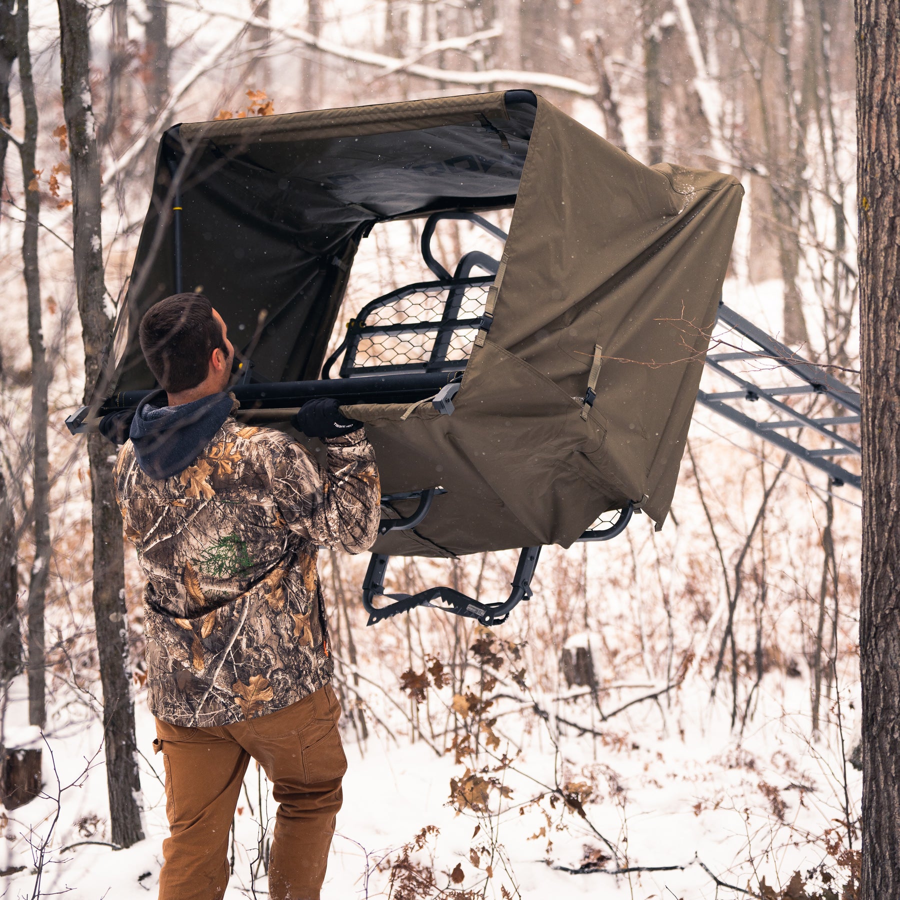 Rivers Edge® LD702 Lockdown™ 2Man Ladder Stand Rivers Edge® Treestands