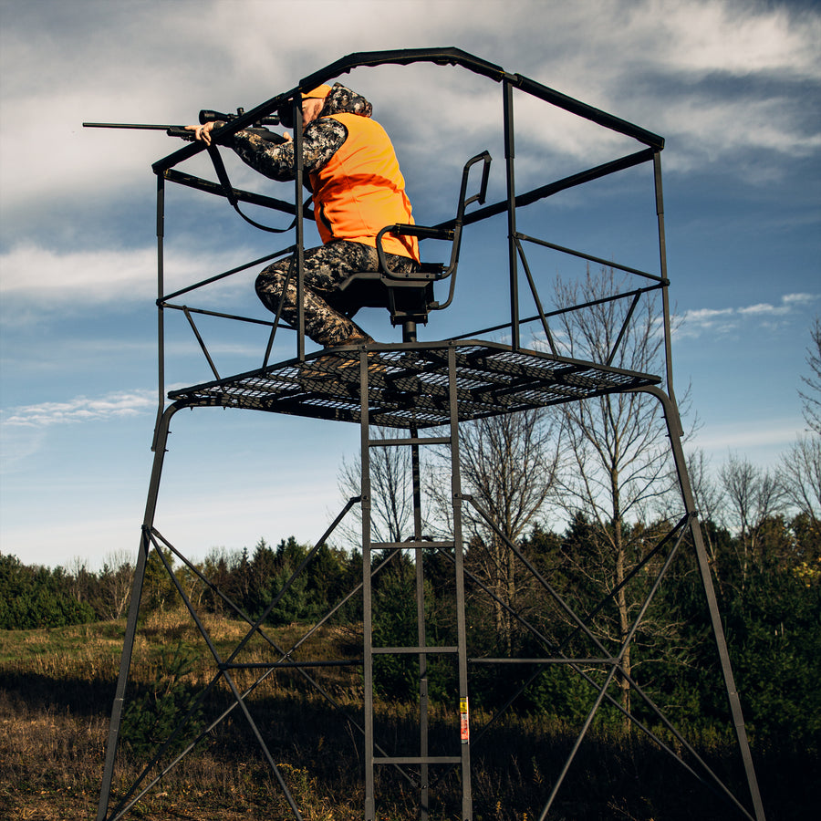12' 2-Man Quad Pod – Rivers Edge® Treestands