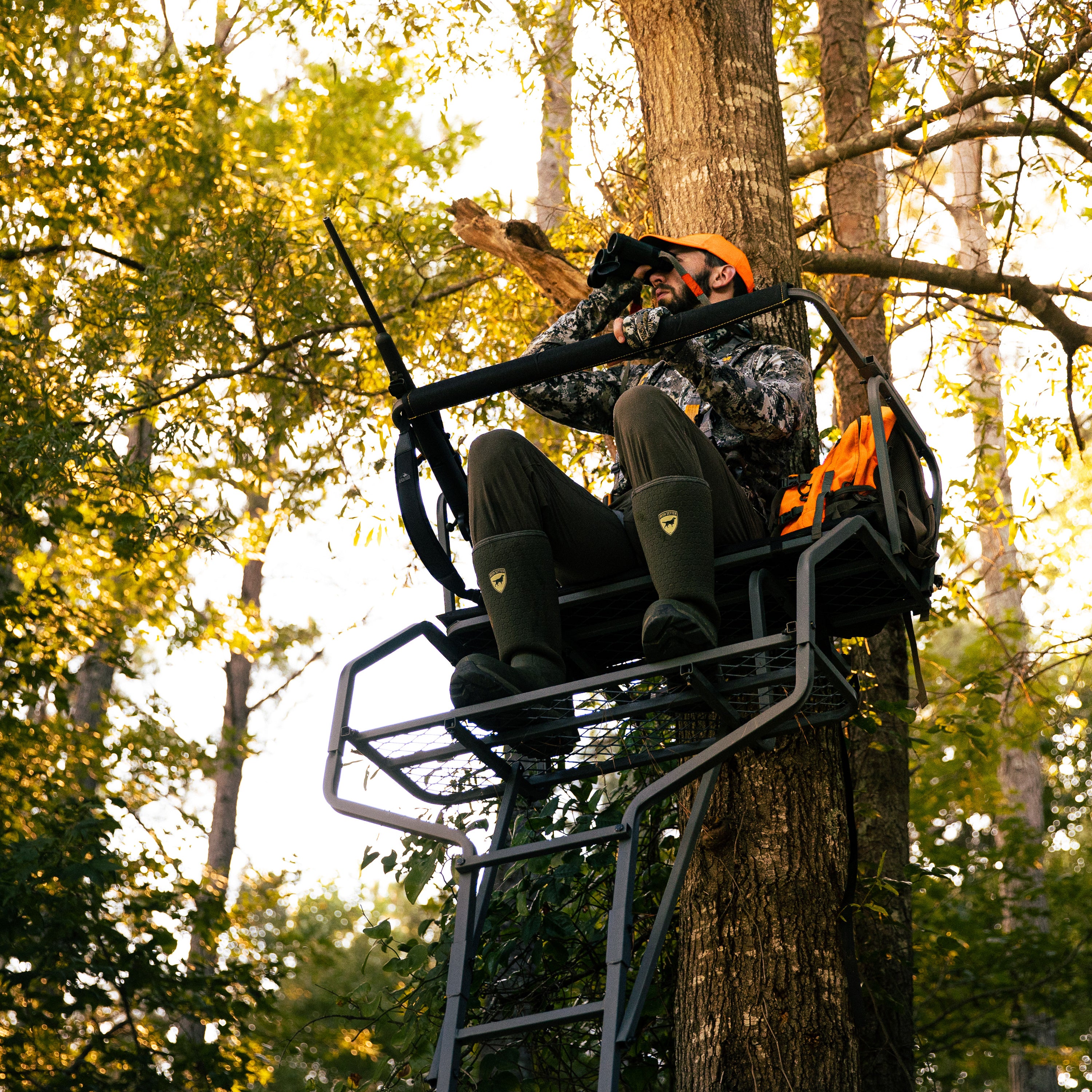 Rivers Edge® 18' 2-Man Ladder Stand – Rivers Edge® Treestands