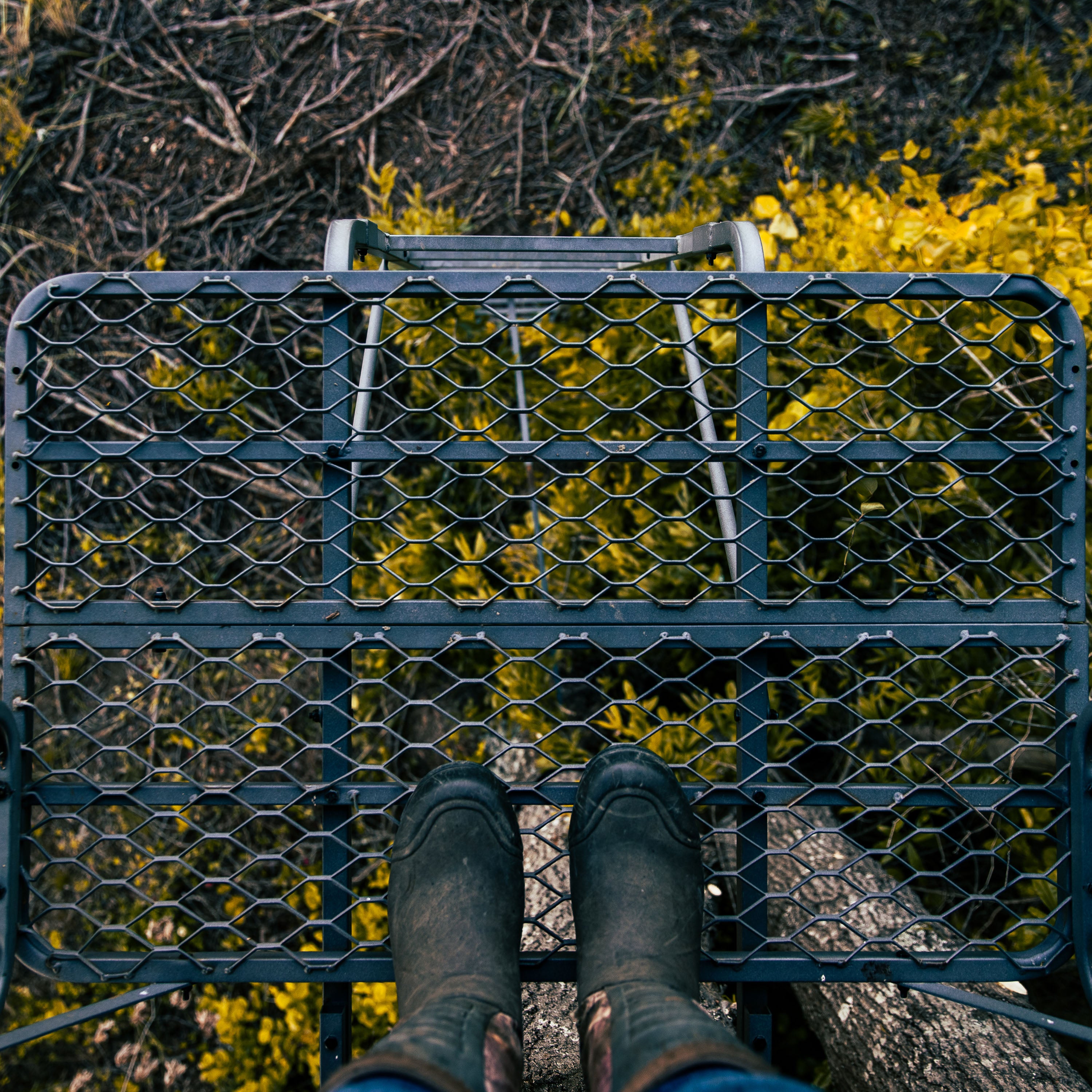 CAMPGEEKS EDGE Bridge-plate EDGE STAND×2 Amazon.com : Rivers Edge RE649 2-Man Ladder Stand 18' 2-Man