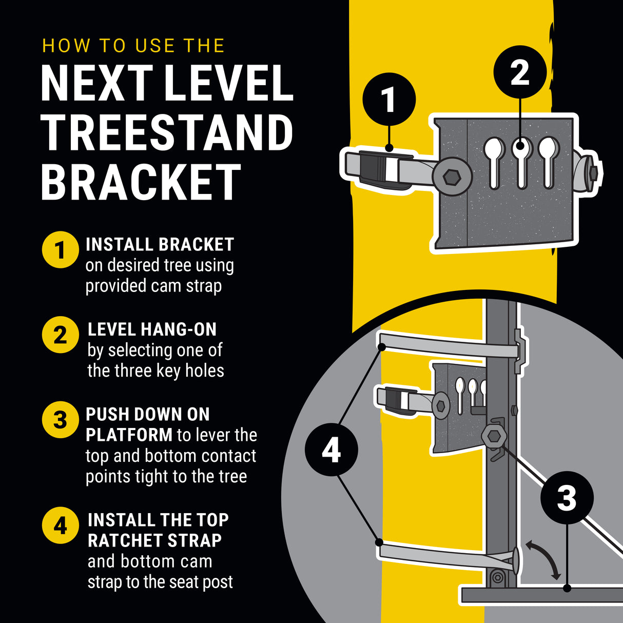 Next Level Treestand Bracket