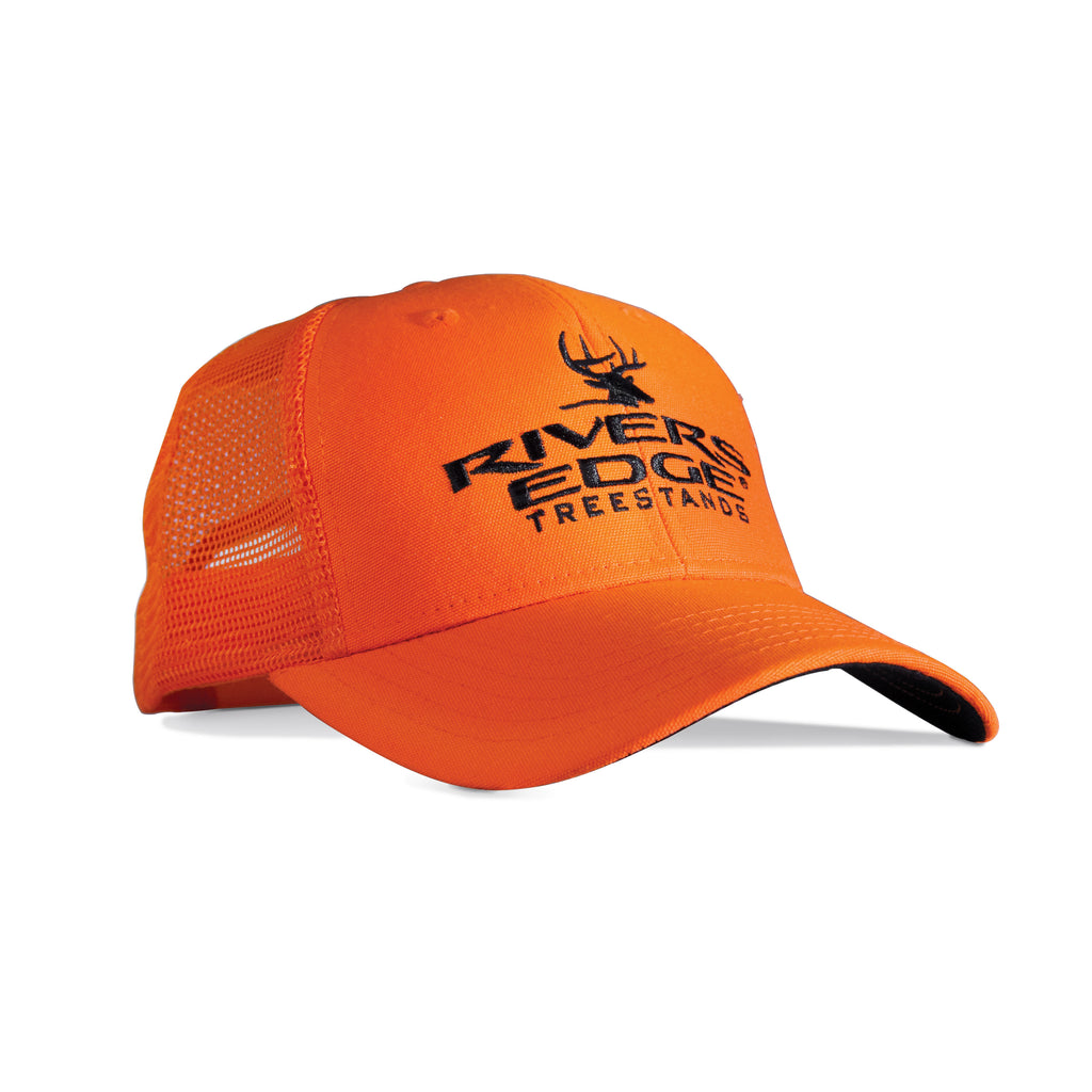 Caps - Gårda Velvet Trucker Eagle Fish Hunting (orange)