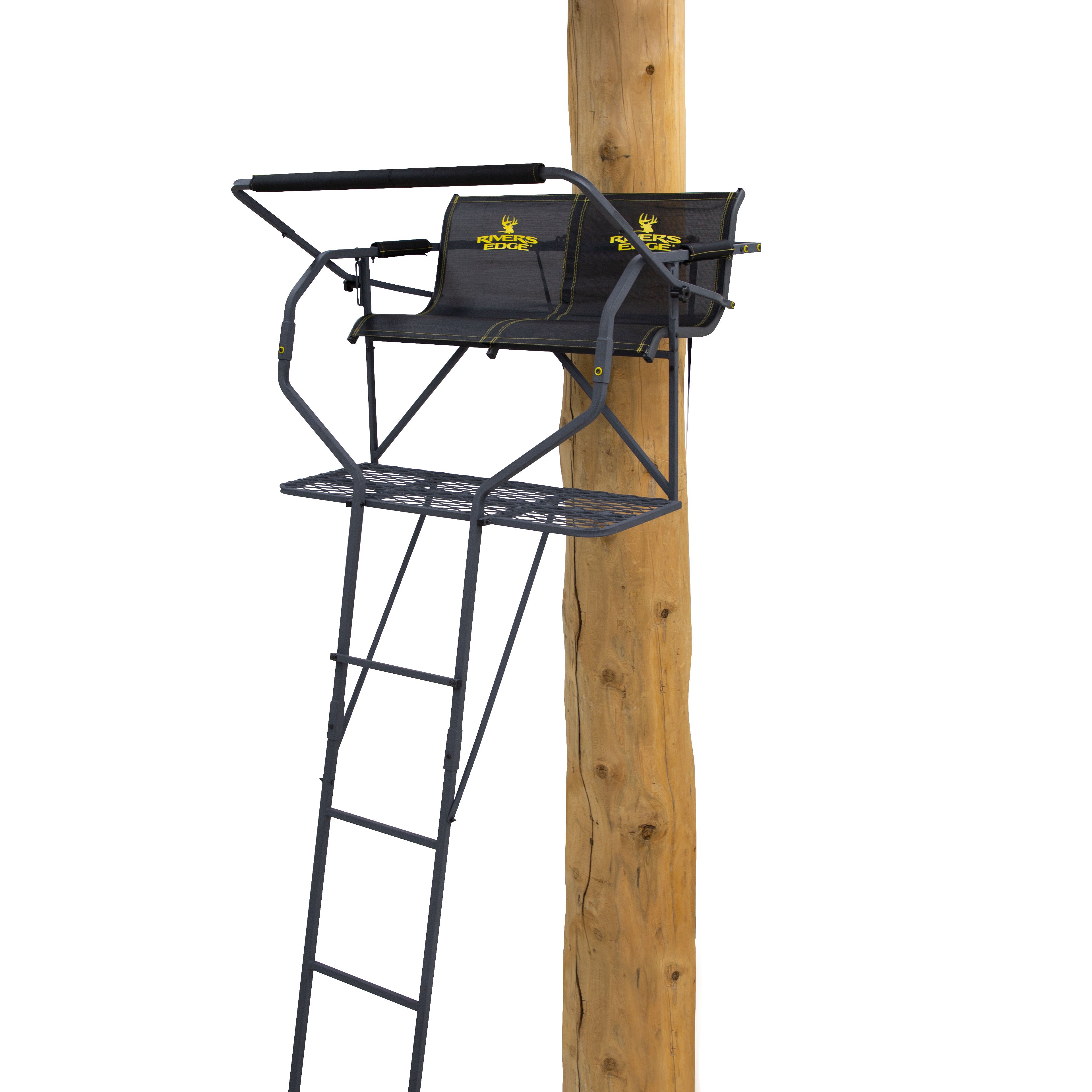 Rivers Edge® RE668 Relax 2-Man Ladder Stand – Rivers Edge